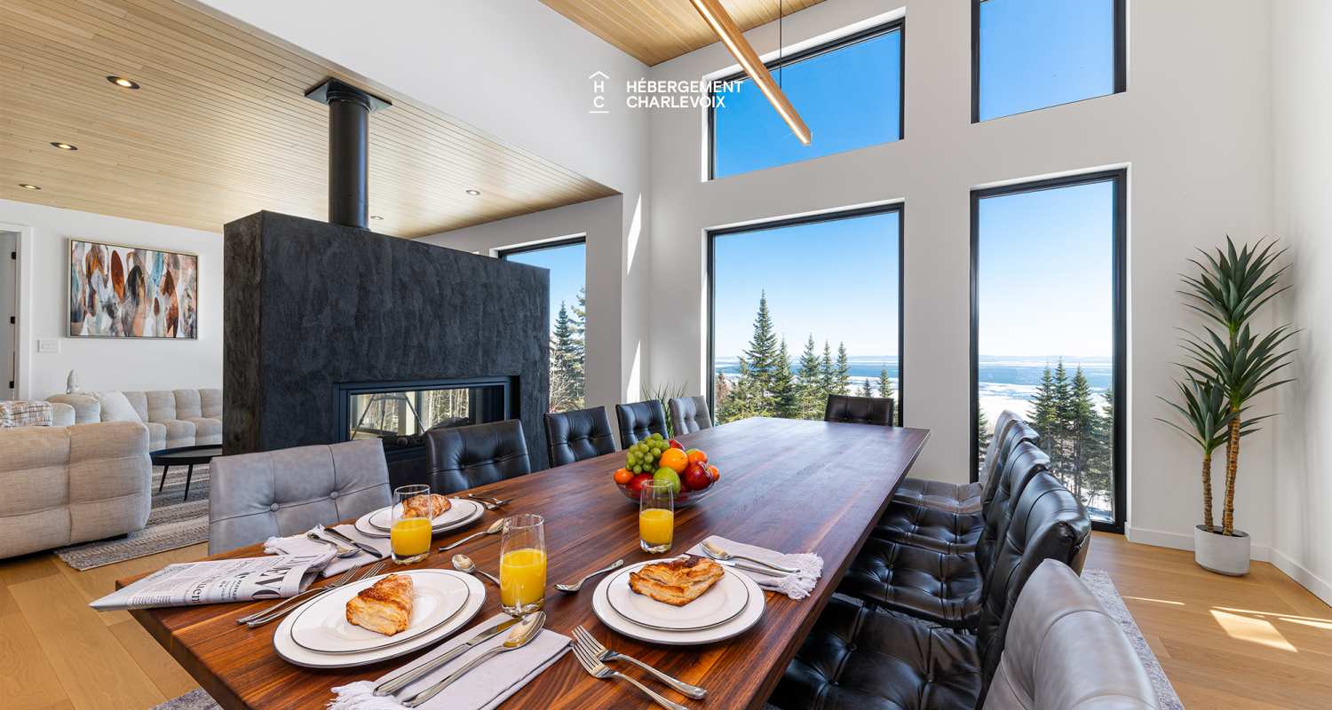 ALT-49 - Villa contemporaine offrant les splendeurs du St-Laurent!